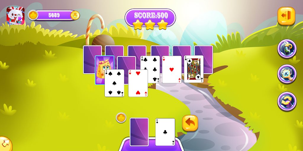 Tri-Peaks Solitaire Blast screenshot 1