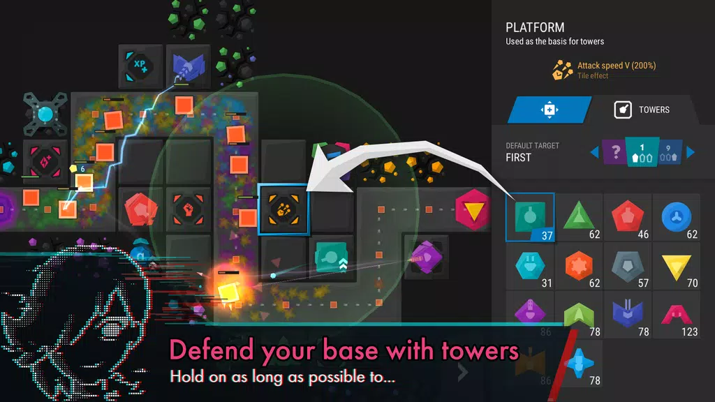 Infinitode 2 - Tower Defense screenshot 1