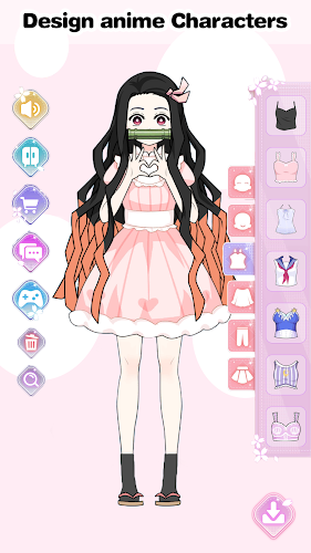 Vlinder Princess Dress up game screenshot 3