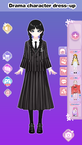 Vlinder Princess Dress up game screenshot 1