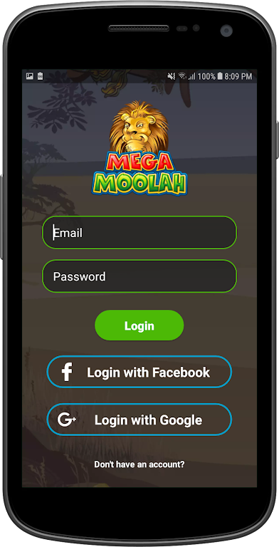 Mega Moolah screenshot 1