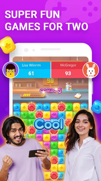 CuteMeet - play games together screenshot 4