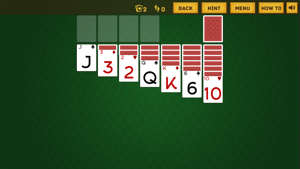 Gold Solitaire Collection screenshot 1