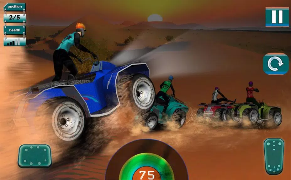 3D quad bike racing screenshot 1