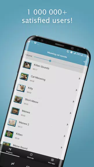 Meowing Cat Sounds Ringtones screenshot 1