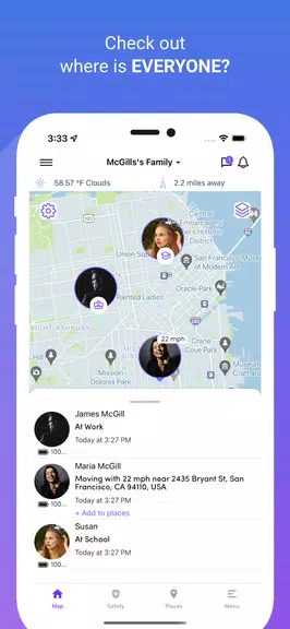 Family360 - GPS Live Locator screenshot 1