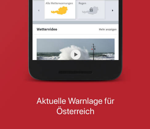 UWZ Österreich: Gewitter Sturm screenshot 2