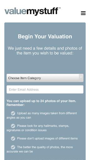 ValueMyStuff Art, Antique & Collectable Appraisals screenshot 2