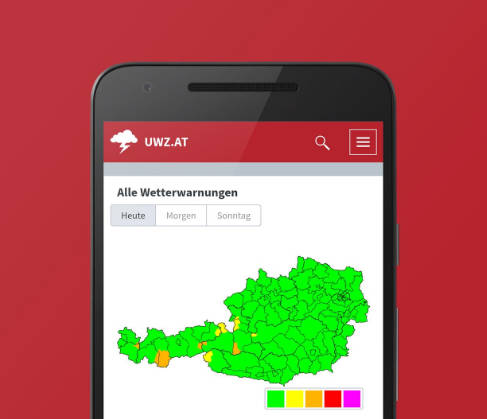 UWZ Österreich: Gewitter Sturm screenshot 1