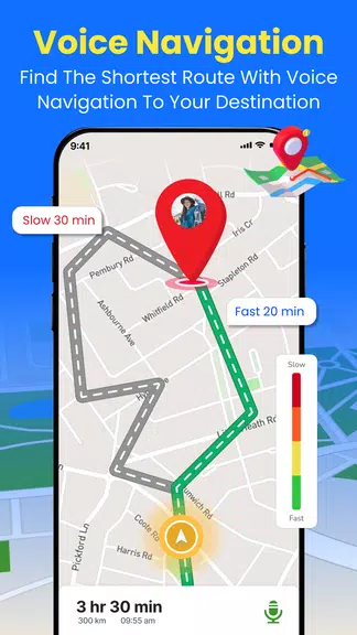 GPS Earth Maps Live Navigation screenshot 2