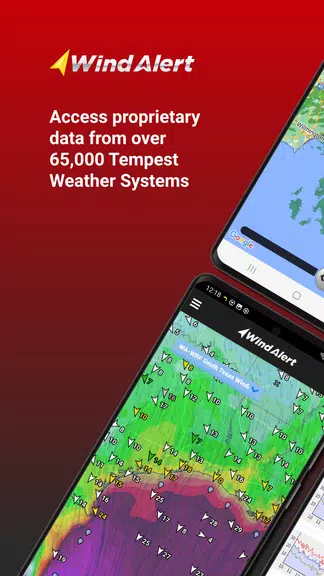 WindAlert: Wind & Weather Map screenshot 1