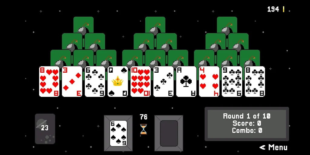 Galaxy Towers - Tower Solitaire screenshot 3