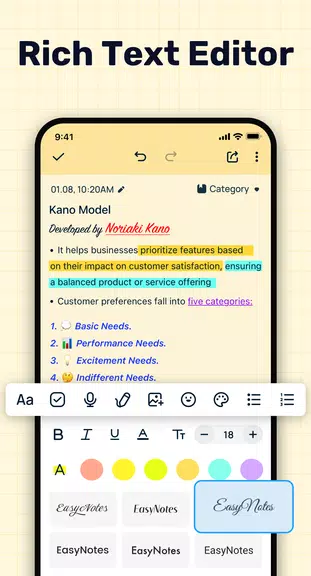 Easy Notes - Note Taking Apps screenshot 2