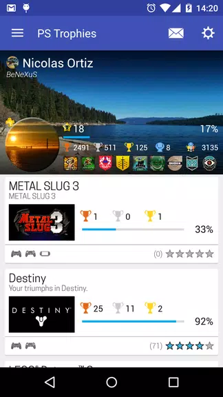 PS Trophies Lite screenshot 1