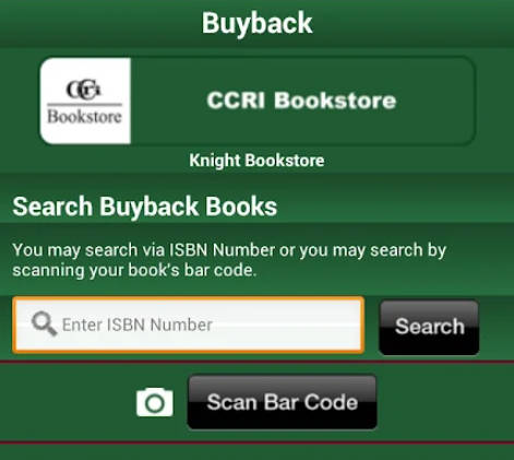 On The Go CCRI Bookstore screenshot 3