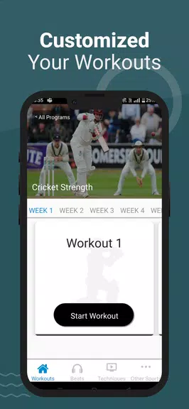 Cricket Strength & Power screenshot 3