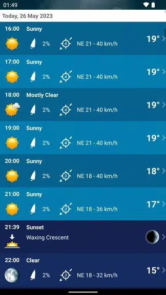 Weather Belgium XL PRO screenshot 4