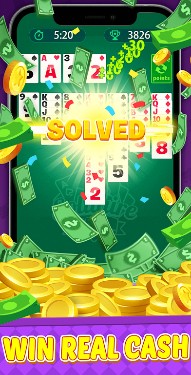 Cash Smash Solitaire win cash screenshot 1