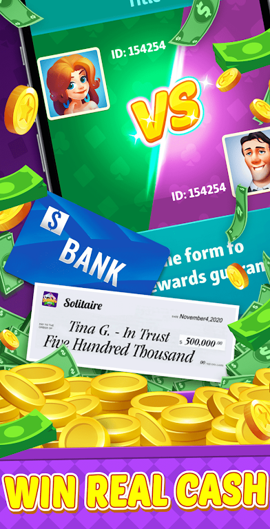 Cash Smash Solitaire win cash screenshot 3