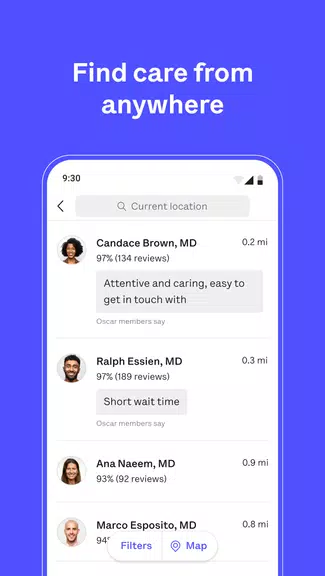 Oscar Health screenshot 2