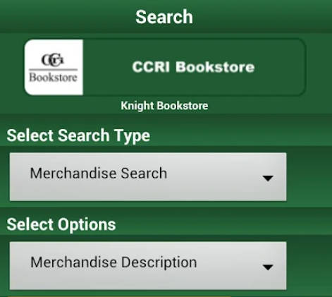 On The Go CCRI Bookstore screenshot 1