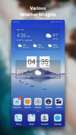 Weather Live - Radar & Widget screenshot 2