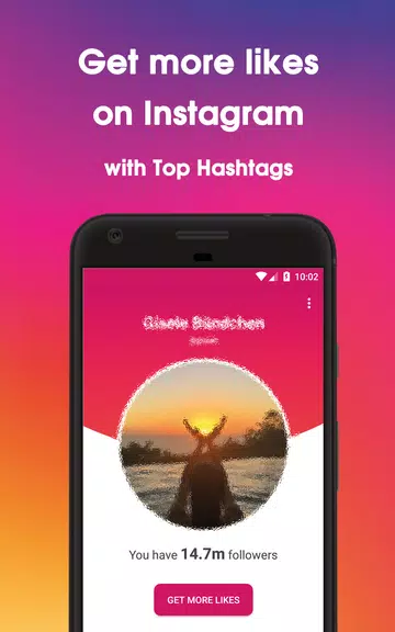 LikesBooster Free - Get More Likes using Hashtags screenshot 1