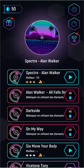 Alan Walker Tiles Hop EDM screenshot 1