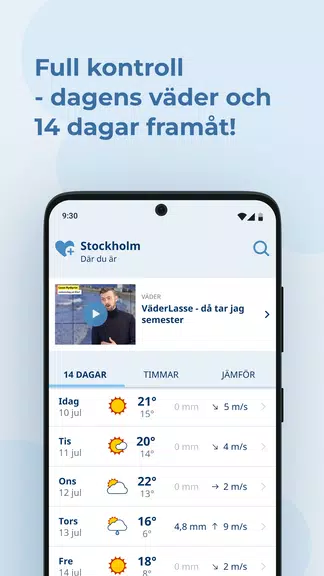 Klart - Väder screenshot 1