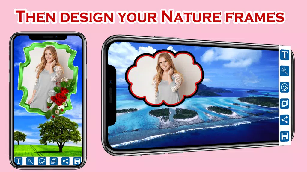 Nature Photo Frames Editor screenshot 2