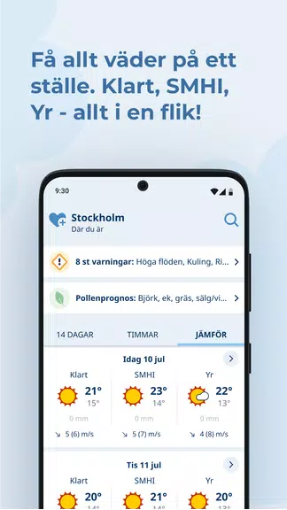 Klart - Väder screenshot 2