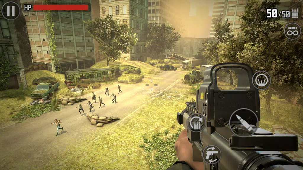 Zombie Sniper War 3 - Fire FPS screenshot 2