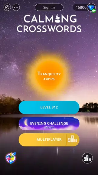 Calming Crosswords: World Tour screenshot 1