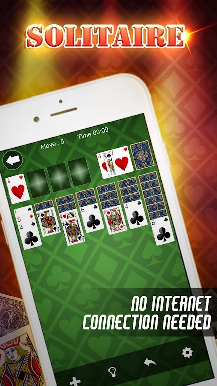 Super Solitaire Sonic - Classic Card Free screenshot 1