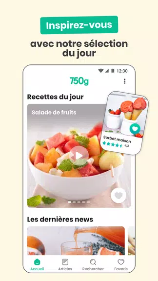 750g - Recettes de cuisine screenshot 2