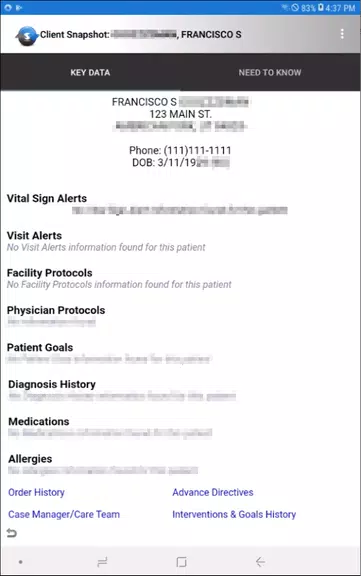 PointCare screenshot 1