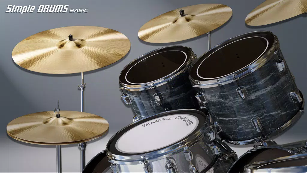 Simple Drums Basic - Drum Set screenshot 1