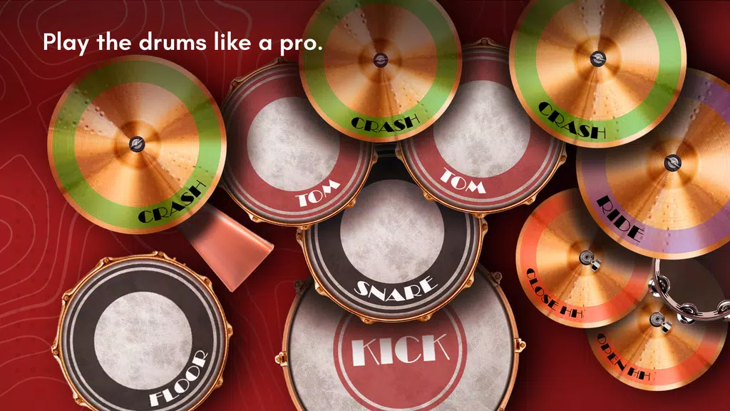 Classic Drum: play drums screenshot 1