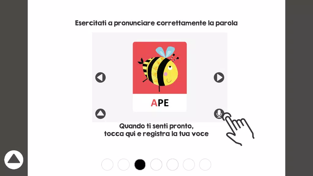 Flashcards Alfabeto Tattile e screenshot 2