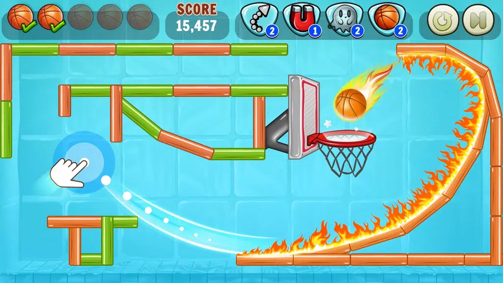 Basketball Games: Hoop Puzzles screenshot 1