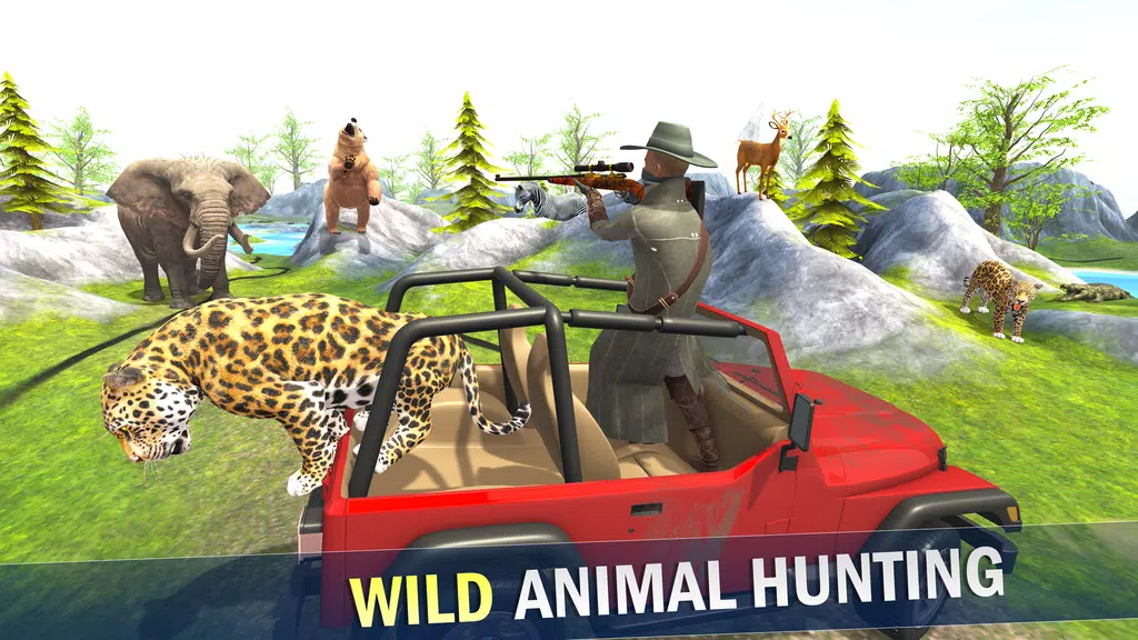 Animals Hunting Gun Games 3D screenshot 1