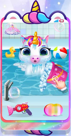 My Baby Unicorn Care For Kids screenshot 3