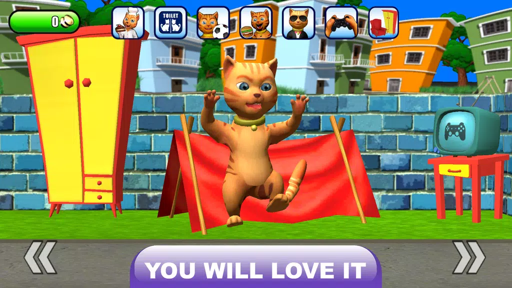 Talking Cat Leo: Virtual Pet screenshot 2