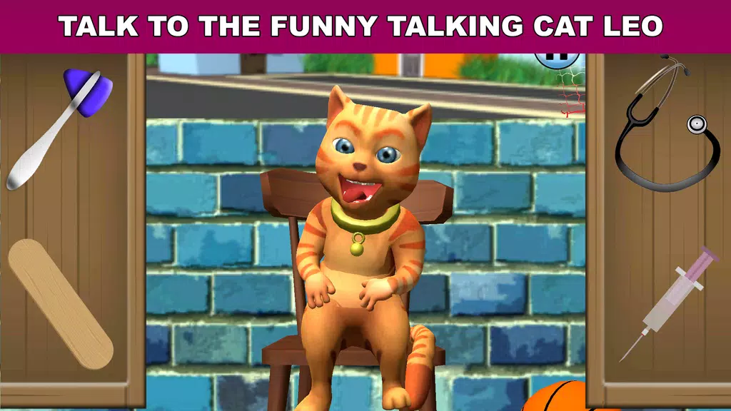 Talking Cat Leo: Virtual Pet screenshot 1