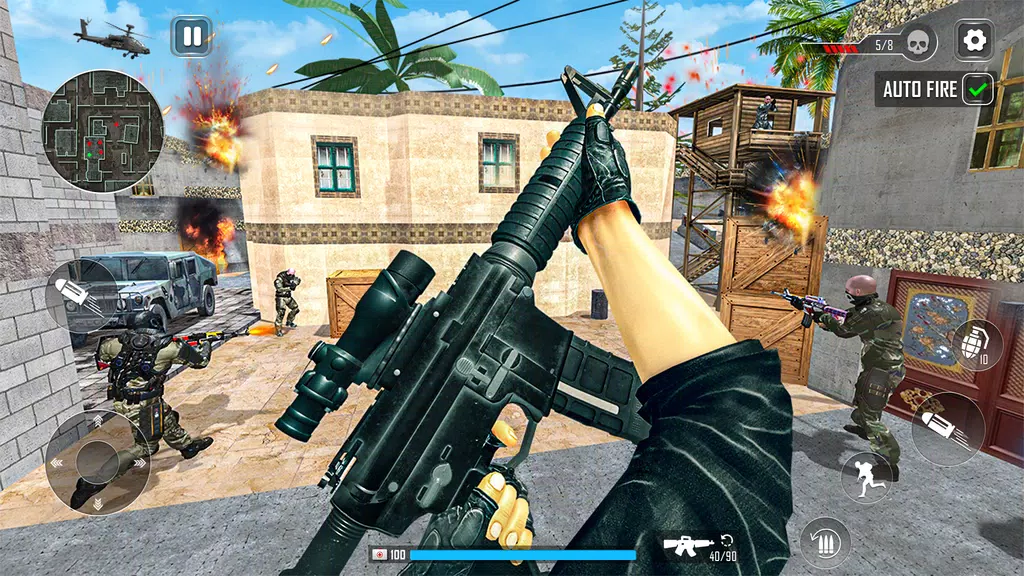 Gun Game 3d FPS Shooting Games screenshot 1