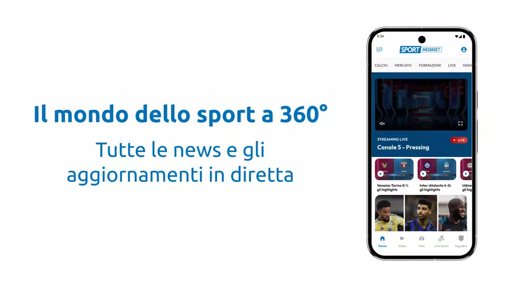 SportMediaset screenshot 1