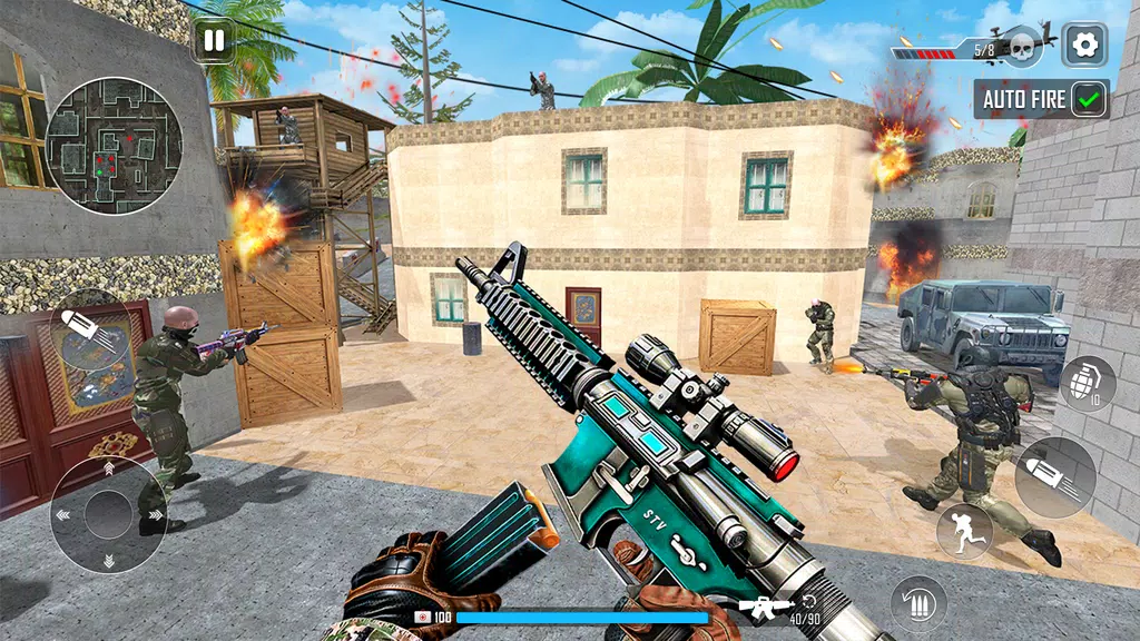 Gun Game 3d FPS Shooting Games screenshot 2