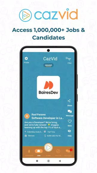 CazVid - Job & Resume Videos screenshot 2