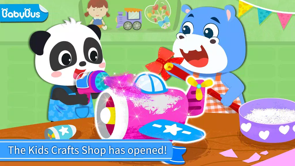 Baby Panda's Kids Crafts DIY screenshot 1