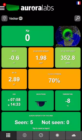 Aurora Labs: Aurora Forecast screenshot 1